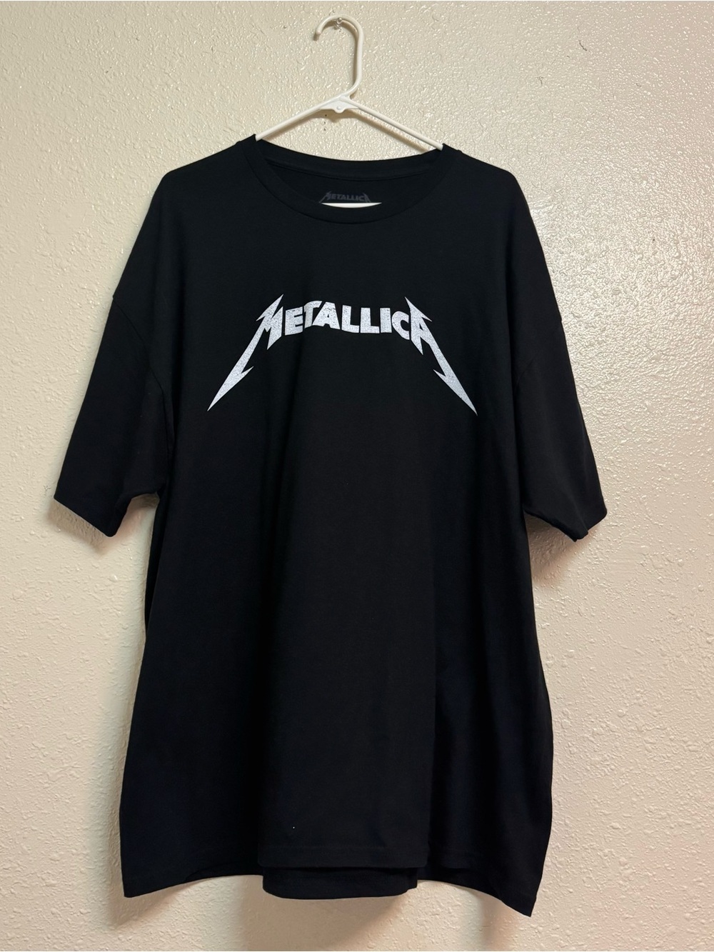 Metallica Band Black Crew Tee in 2XL
